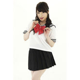 Starfire Daydream - Hentai Sailor Skirt, Blouse, and Scarf Set Skirts And Club Wear
